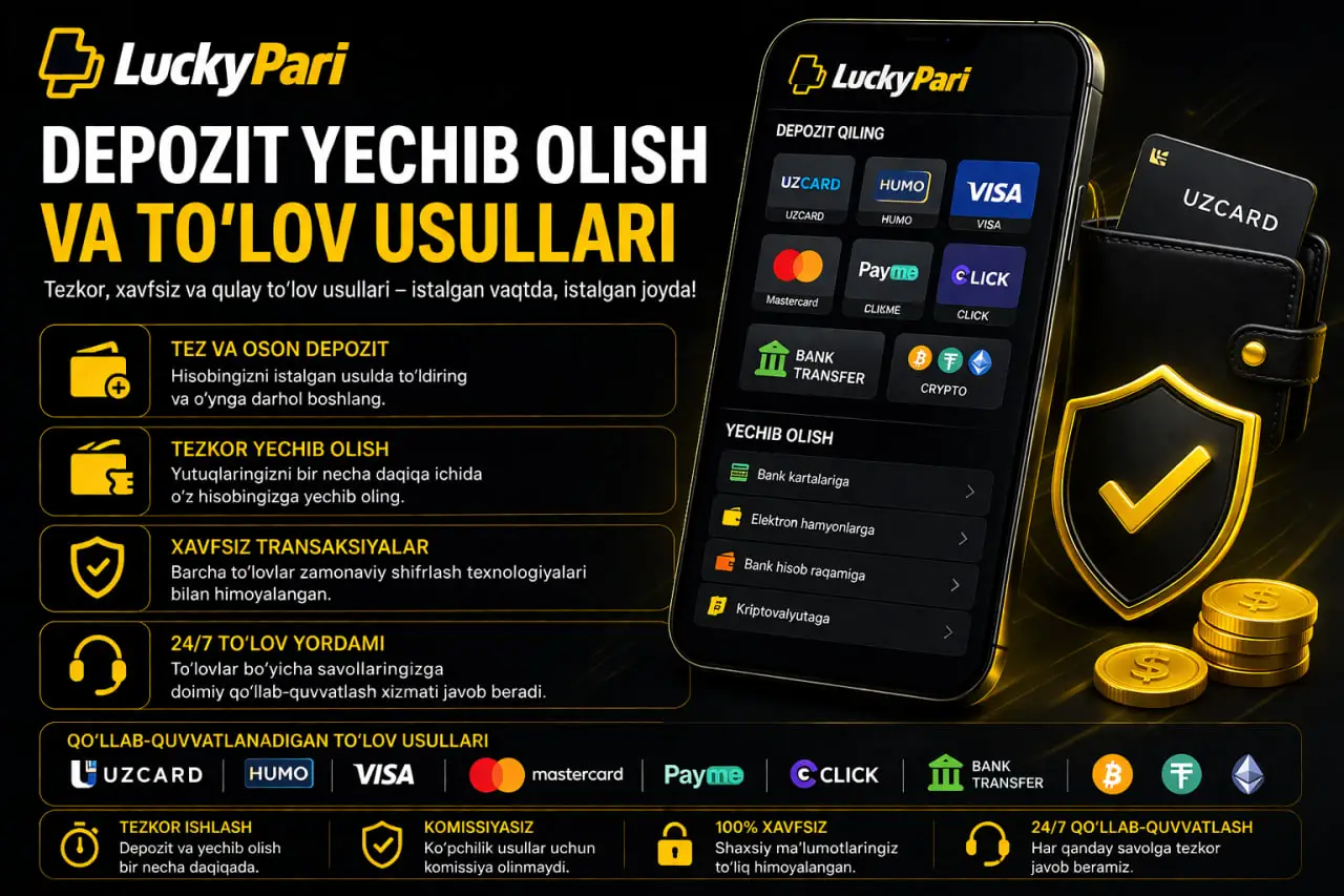 LuckyPari Welcome Bonus